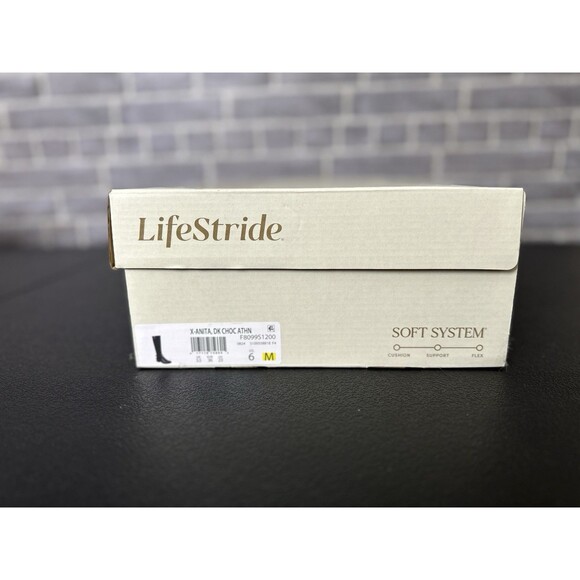 LifeStride Women's Dark Chocolate Brown X-Anita Knee High Boots Shoe Size 6M - Picture 11 of 11